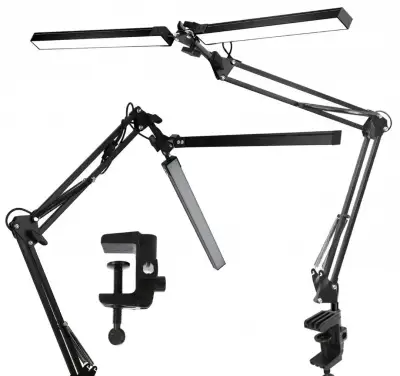 Dvojitá ultraširoká LED stolní lampa