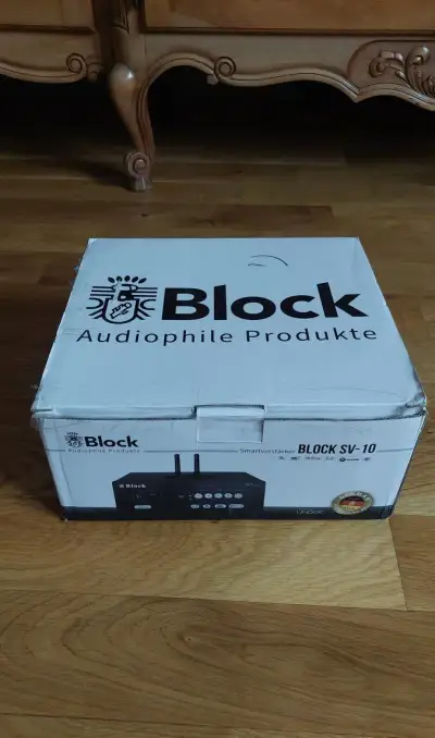 Block SV-10 Smart Amplifier – síťový zesilovač s DAB+, Spoti