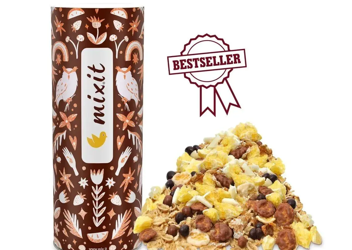 Snídaňové müsli Mixit Čoko-ládování 650 g