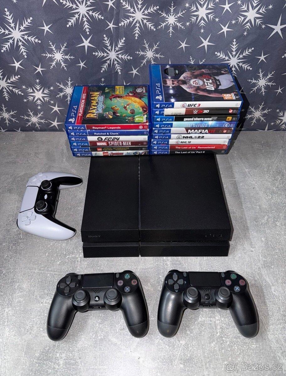 Ps4 fat + záruka (edition 1004A 500gb)