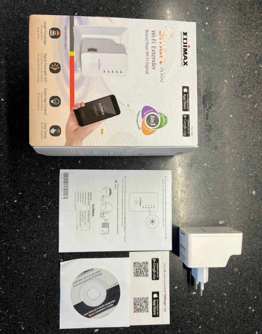 Mini Wi-Fi Extender Edimax EW-7438RPn