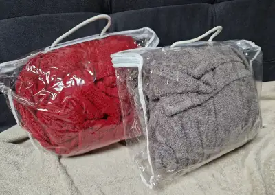 Froté župan do sauny / wellness 100% bavlna, L, 2x