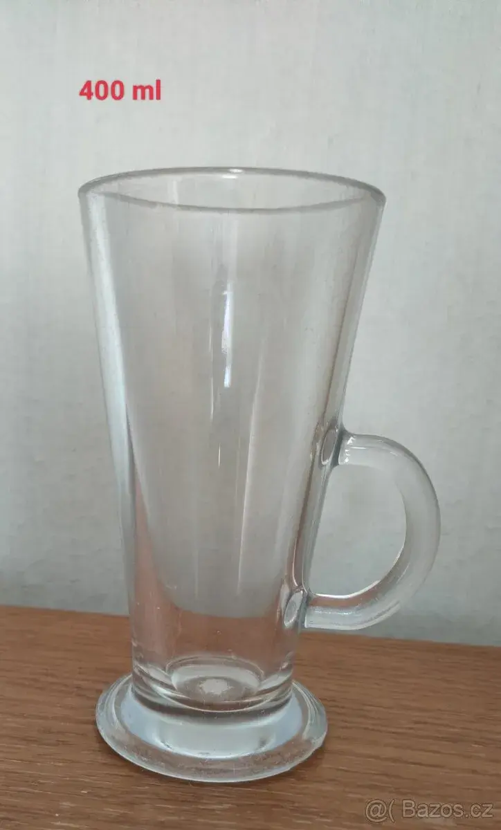 Sklenice na kafe, čaj, grog
