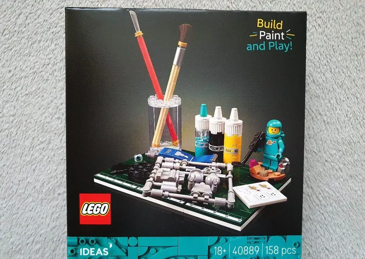 Lego 40889 Stavějte, malujte a hrajte si