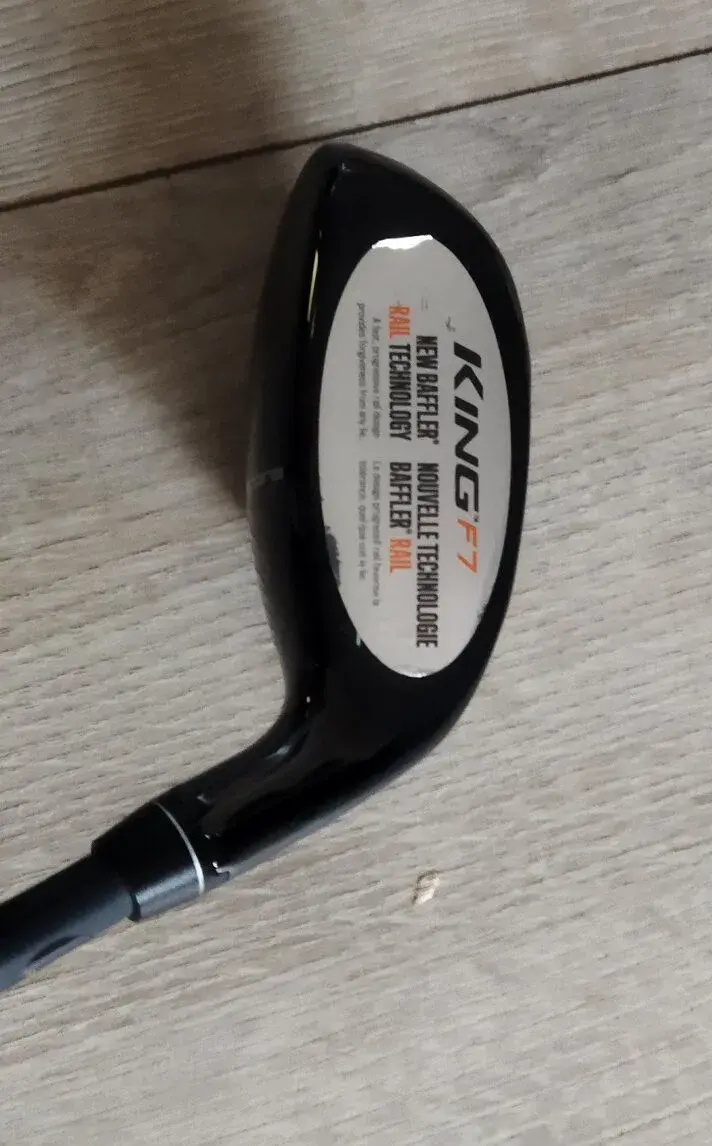 Golfová hůl Cobra King F7 Black Hybrid 3-4H R flex