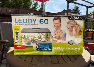 Akvárium 54 L - Aquael Leddy 60 (i topeni, filtr a svetlo)