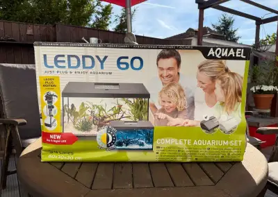 Akvárium 54 L - Aquael Leddy 60 (i topeni, filtr a svetlo)