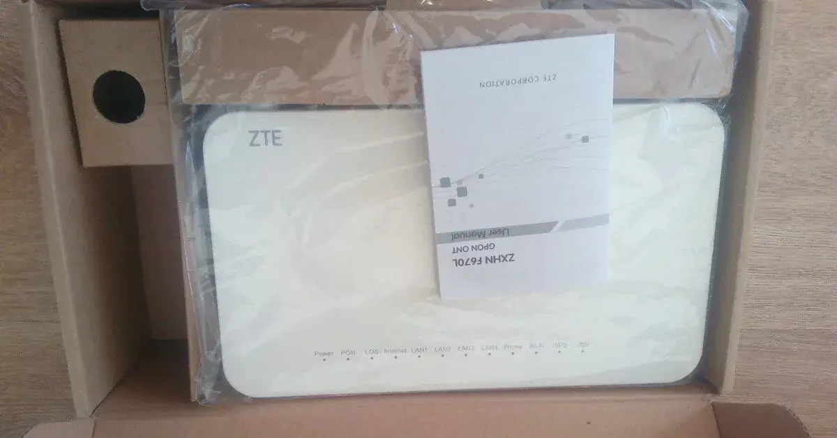 Router ZTE ZXHN F670L