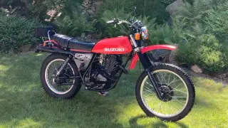 Enduro SUZUKI SP 370 z roku 1979