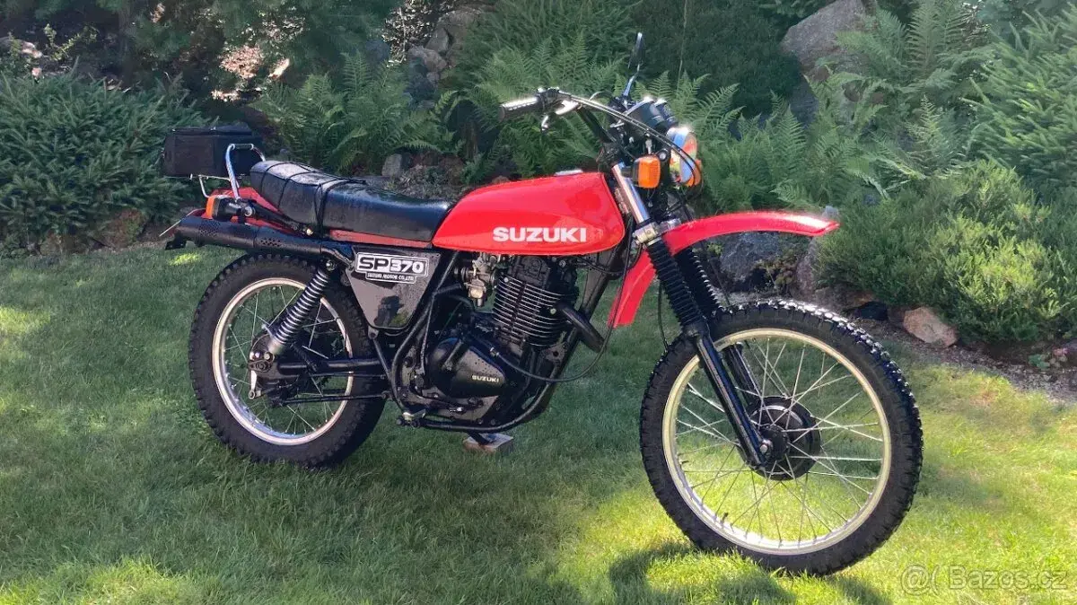 Enduro SUZUKI SP 370 z roku 1979