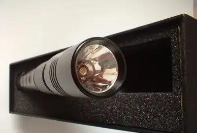 LED Baterka profesionální kovová voděodolná