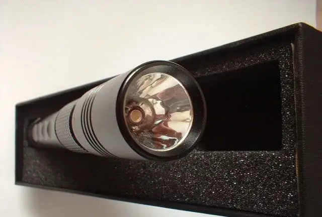 LED Baterka profesionální kovová voděodolná