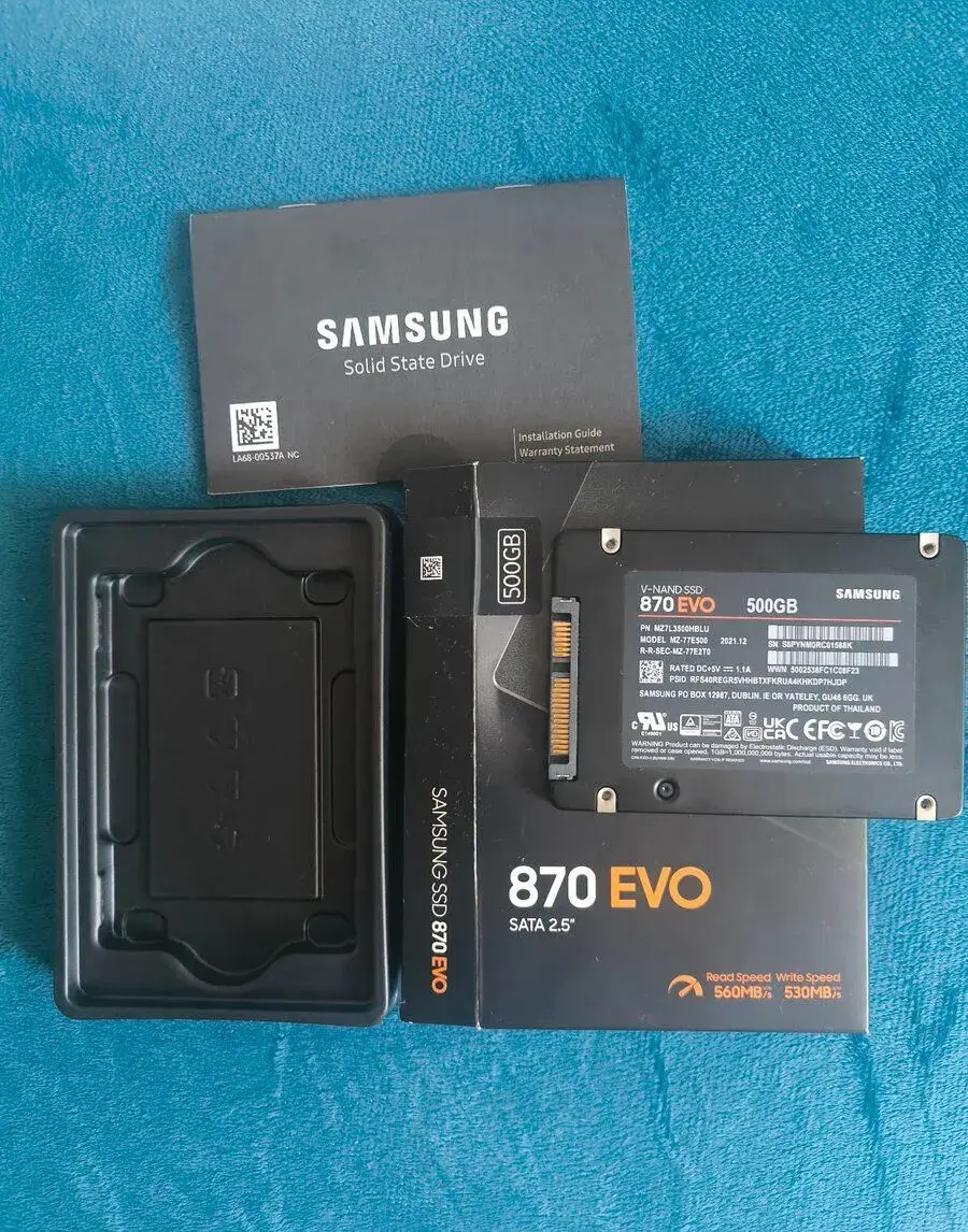 SSD Samsung 870 EVO 500gb viz foto