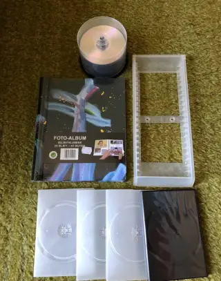 ZDARMA - fotoalbum, DVD +R