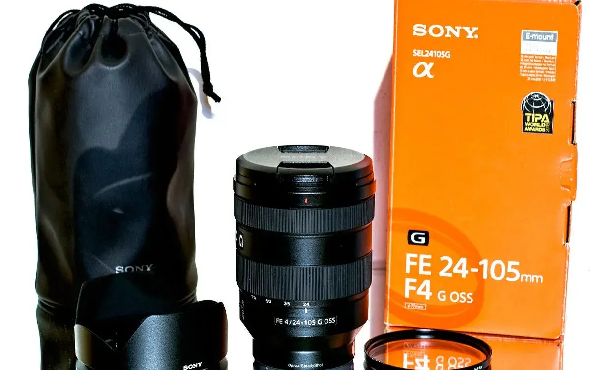 Sony FE 24-105 mm f/4 G OSS + UV 77mm STAV