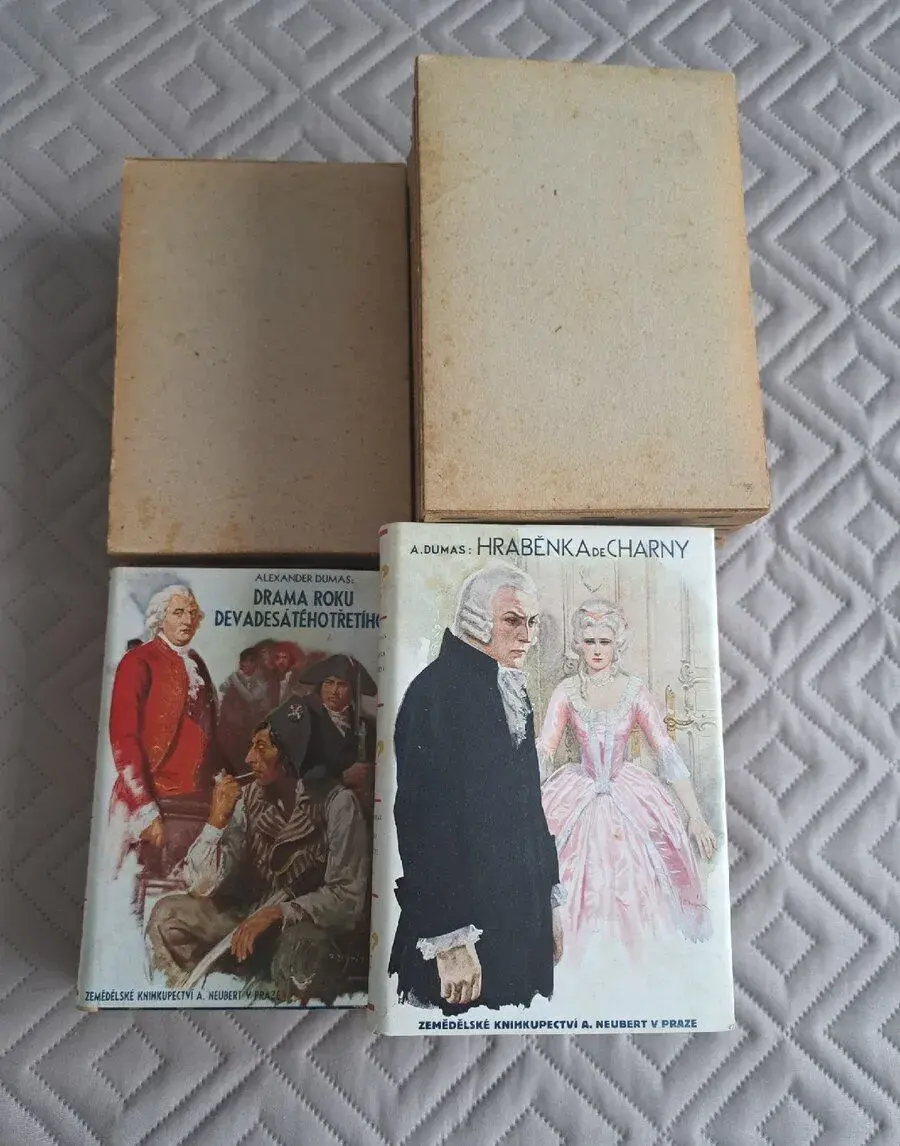 Knihy A.Dumase staršiho vydané v Praze 1934