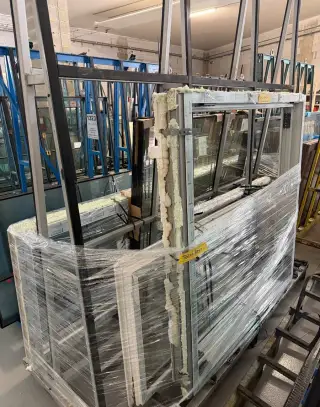PVC okna 2x fix a 1x BD