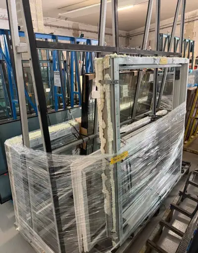 PVC okna 2x fix a 1x BD