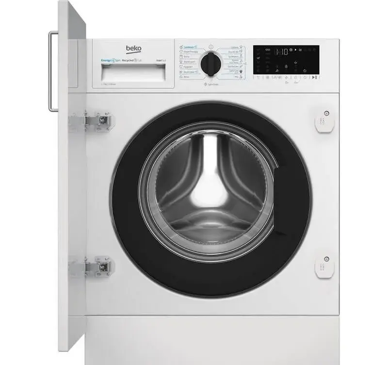 Vestavná pračka Beko B3WBT671415W, 7kg, en.A, 1200ot., zár2r
