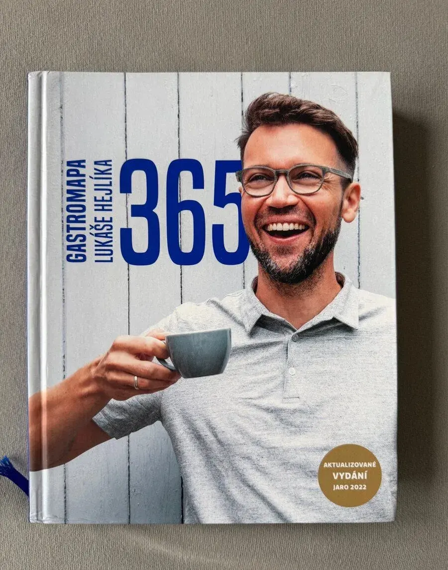Gastromapa Lukáše Hejlíka 365 – aktualizované vydání 2022