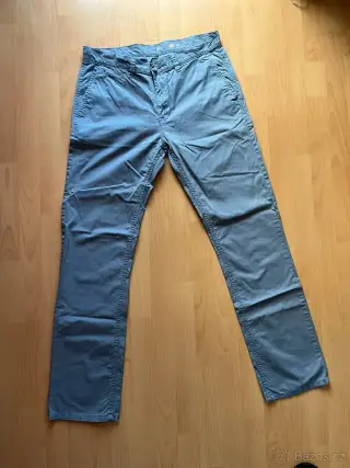Pánské kalhoty F&F vel. 34/34, sv. modré