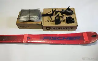 Fischer Transalp 86 CA + Marker Alpinist 10 + pásy , 162cm