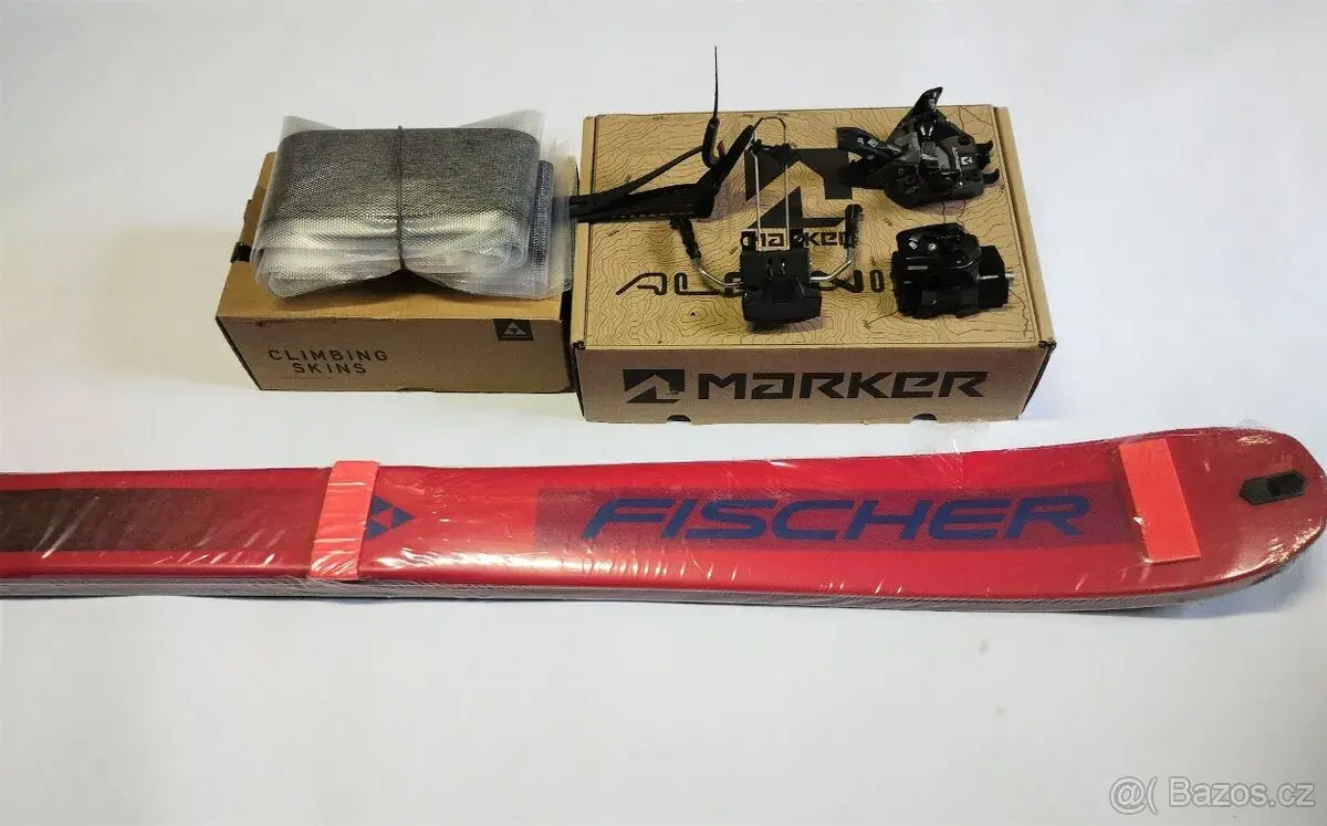 Fischer Transalp 86 CA + Marker Alpinist 10 + pásy , 162cm