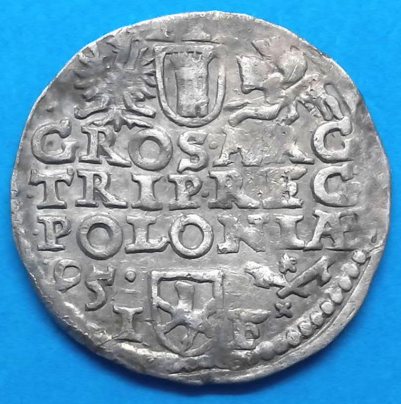 Stará mince Poznaň r. 1595