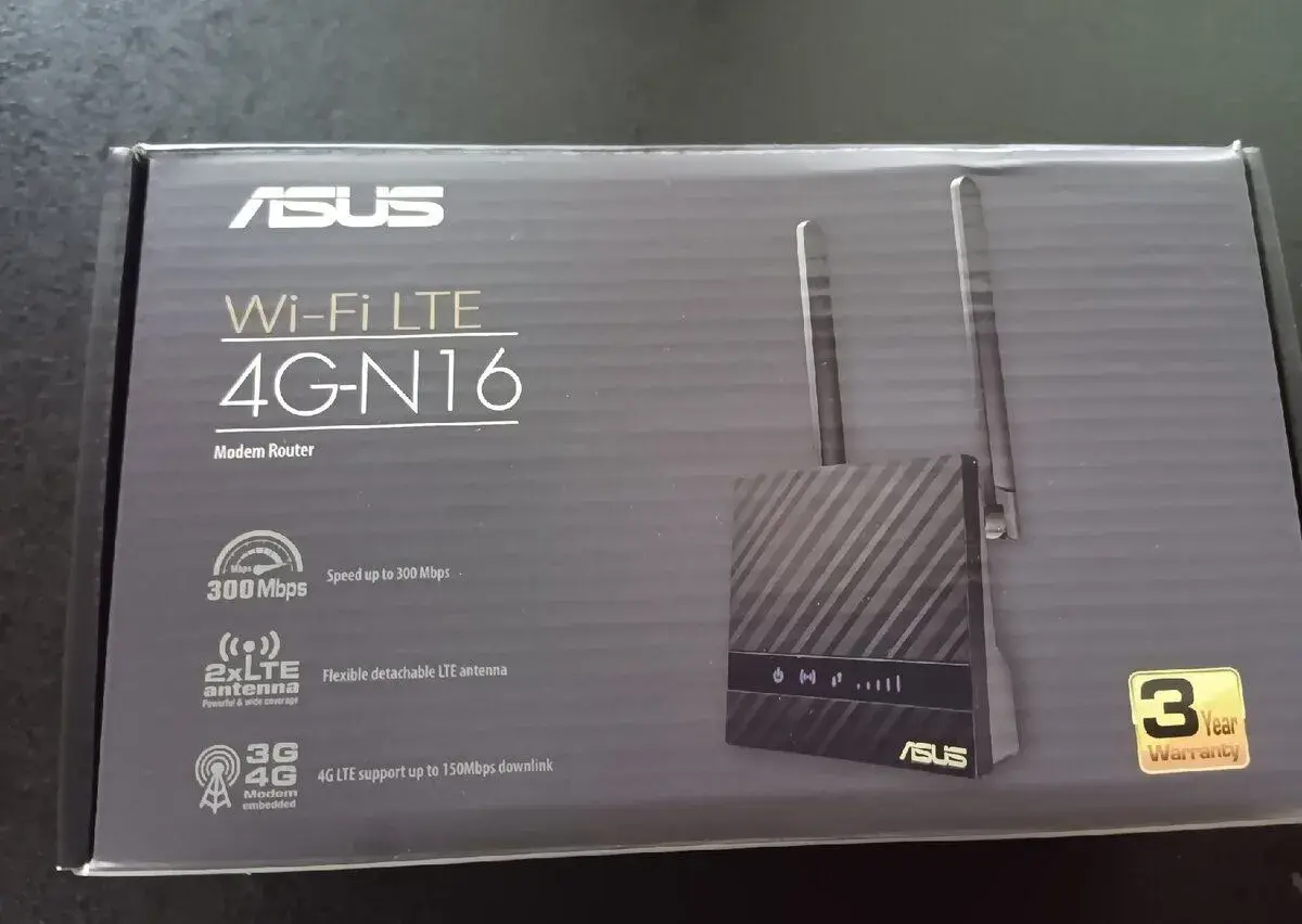 LTE 4g router Asus