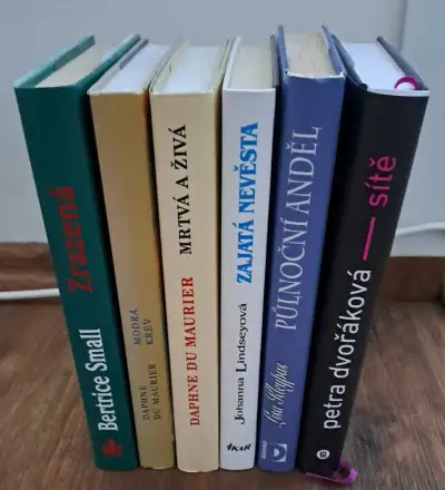 knihy B.Small,D.du Maurier,J.Lindseyová,L.Kleypas,P.Dvořákov
