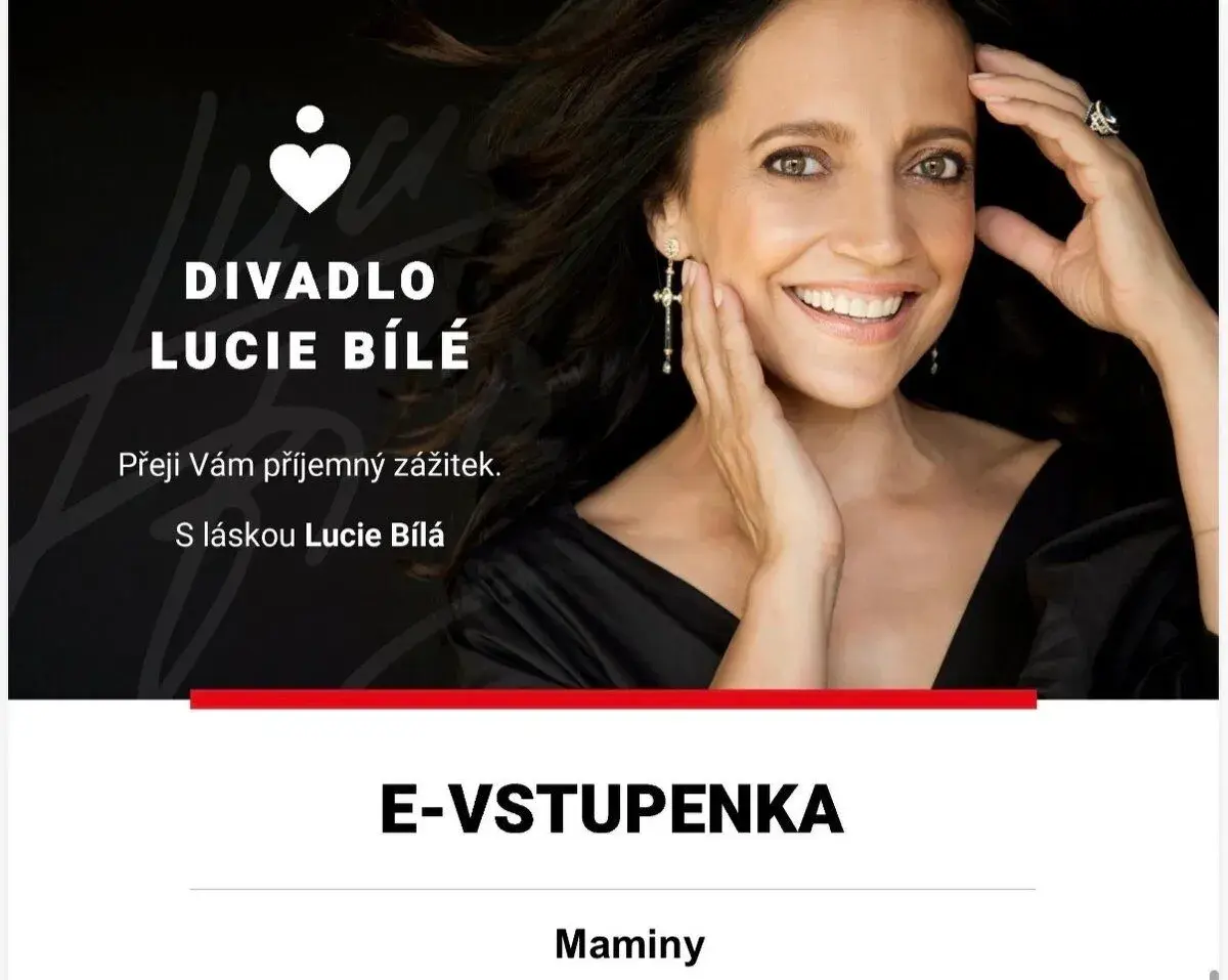 Divadlo Lucie Bílé: Maminy, Praha 31.10.2026