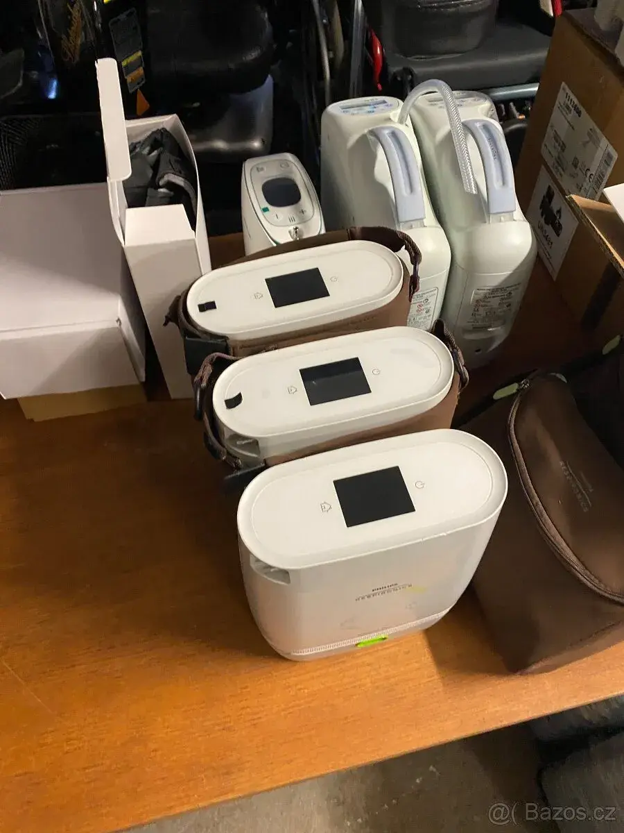 Přenosný kyslík Philips váha 2,3 kg - záruka