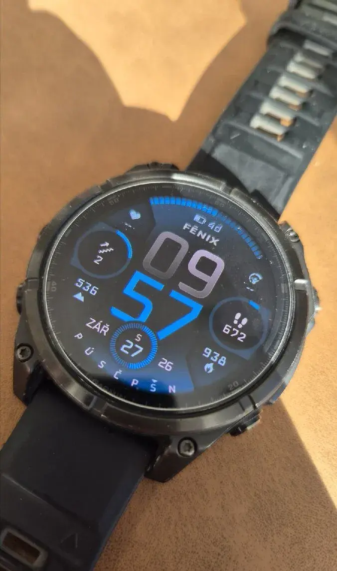 Garmin Fenix 8 47 mm, AMOLED, Sapphire, Carbon DLC titanium
