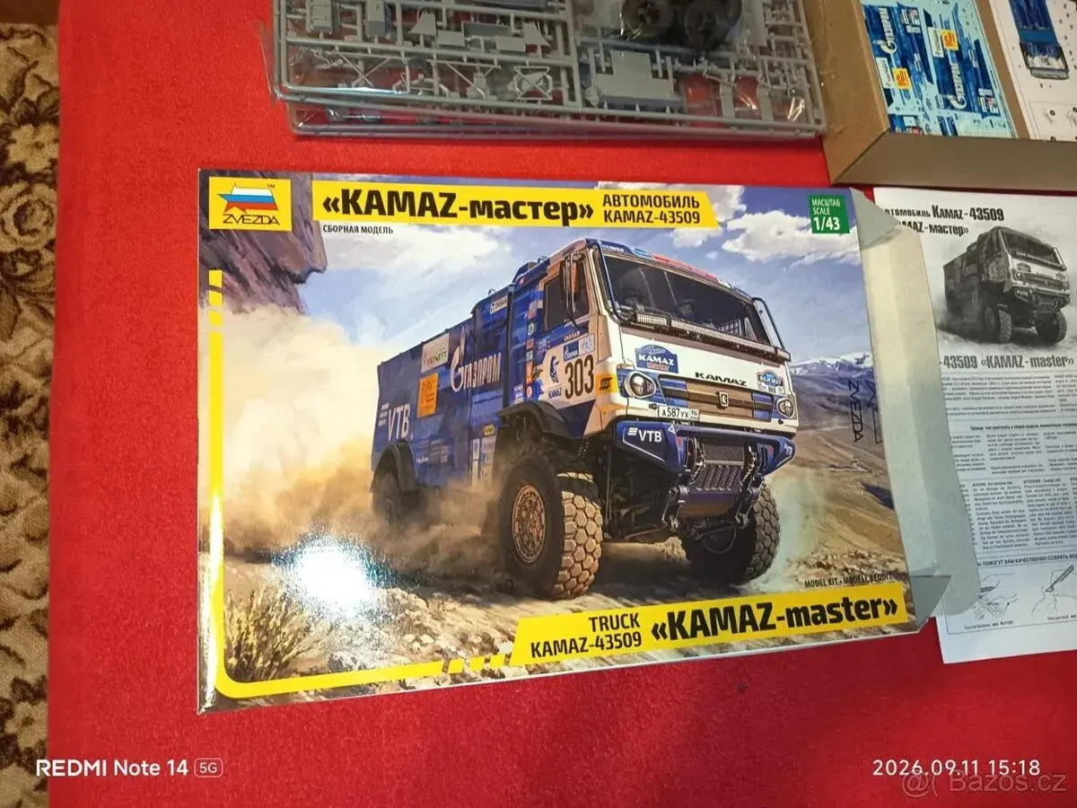 Kamaz-43509 Rallye Truck 1/43 ZVEZDA