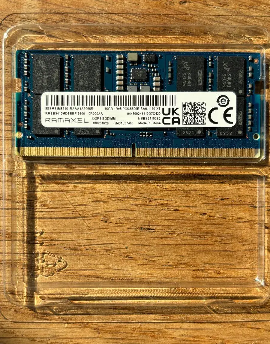 Ramaxel 16GB RAM DDR5 5600MHz SODIMM