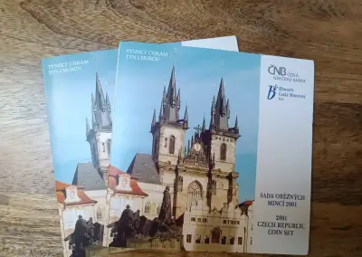Sada oběžných mincí 2001 - Týnský chrám