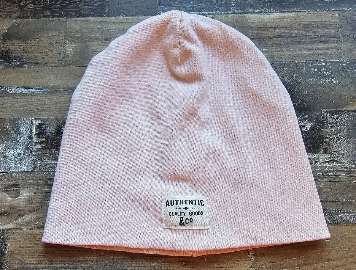 Růžová slabší čepička H&M jarní/podzimní vel.74/80