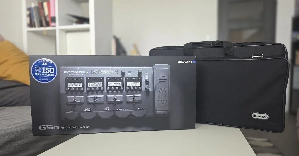 Multiefekt Zoom G5N - stav zánovního