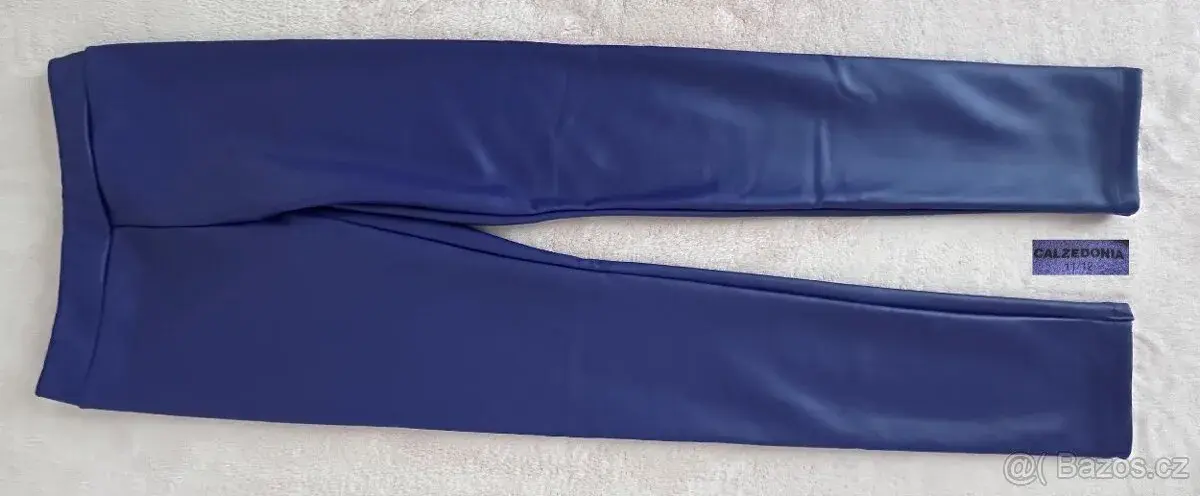 Dívčí koženkové termo legíny zn. CALZEDONIA, vel.145/152