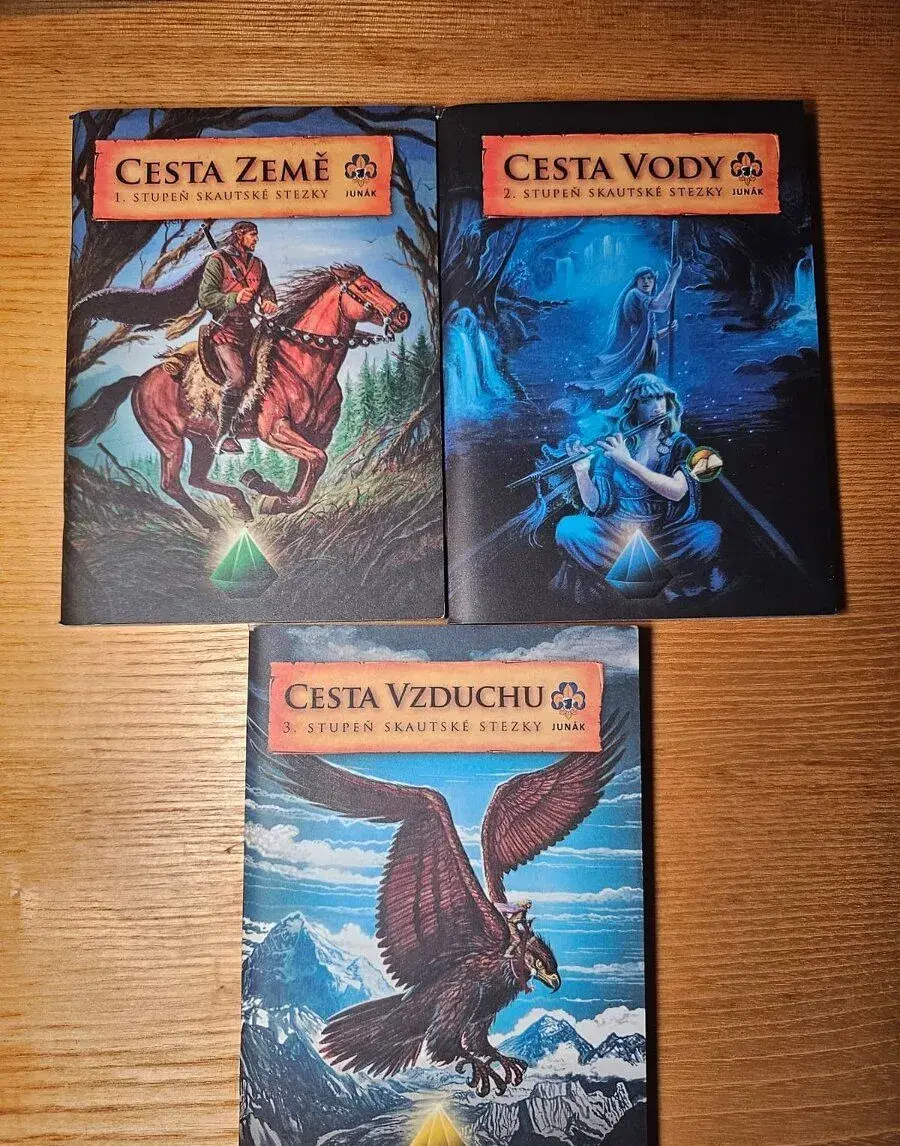 Skautské stezky – Cesta Země/ Vody/ Vzduchu – 1., 2., 3. st