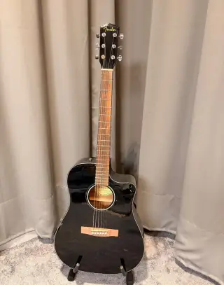 Fender CD-60SCE Dread/BLK