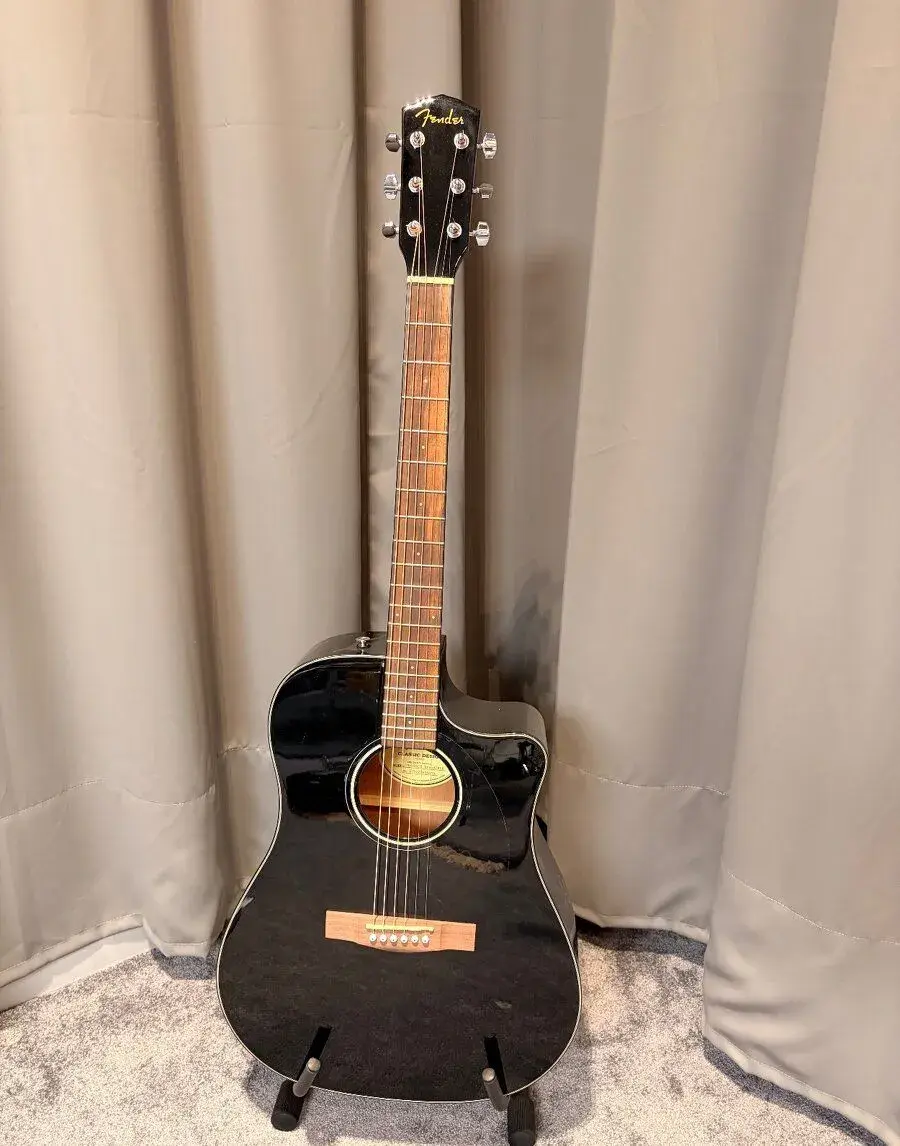 Fender CD-60SCE Dread/BLK
