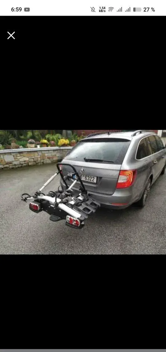 Pronajmu nosič kol Thule VeloCompact 926 na 3 až 4 kola