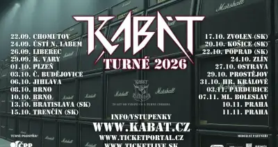 Kabát turné 2026- Prostějov vstupenky