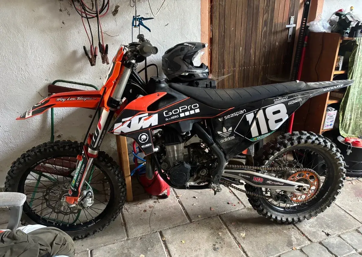 Ktm sxf 450 2021 akrapovic komplet