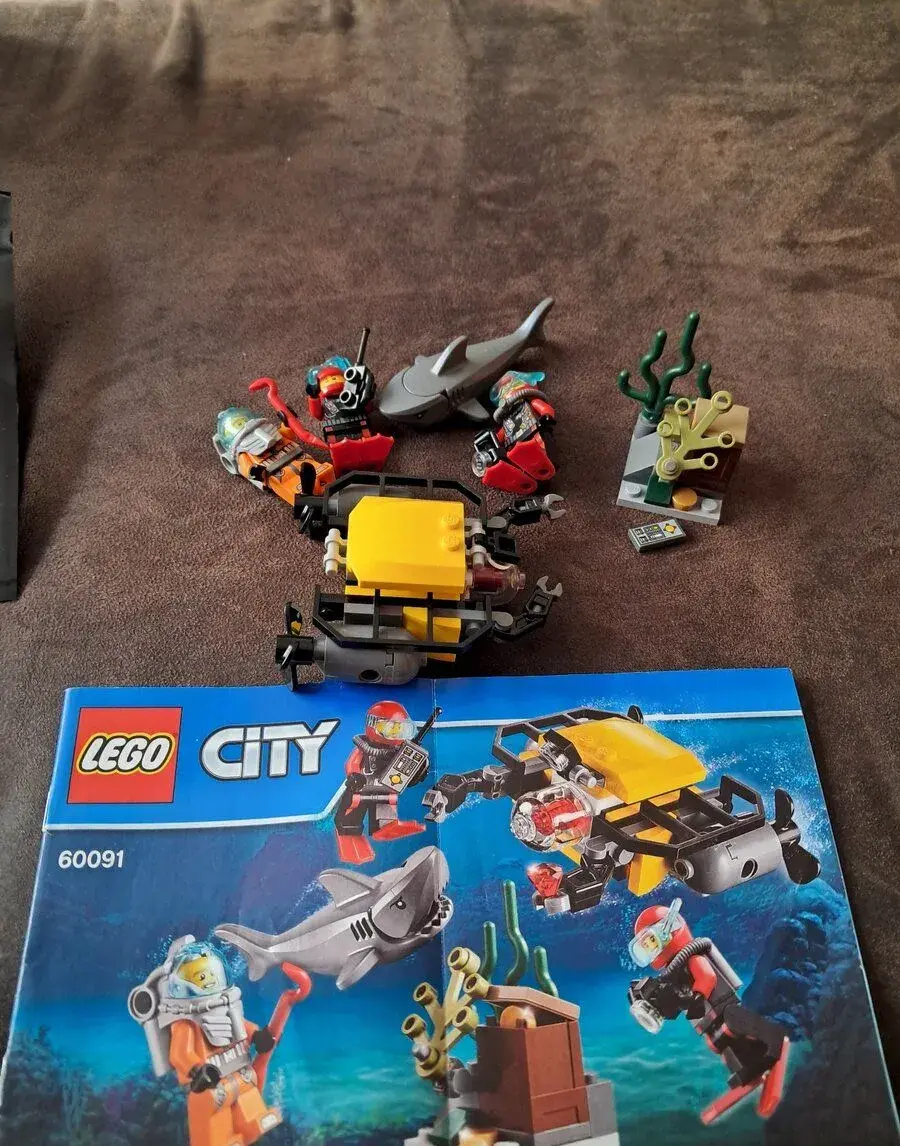 LEGO® City 60091 Hlubinný mořský výzkum startovací sada