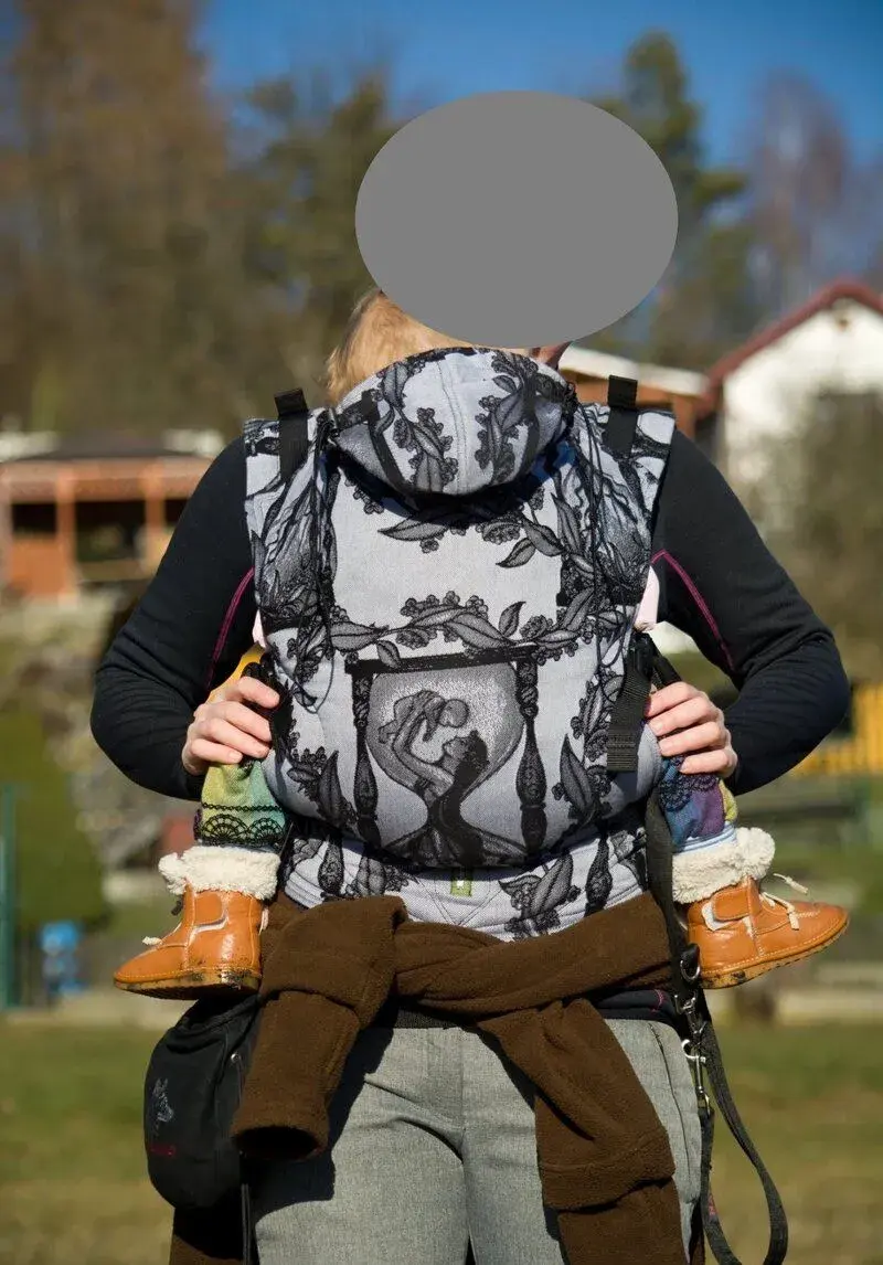Nosítko LennyLamb Time toddler limitovaná edice
