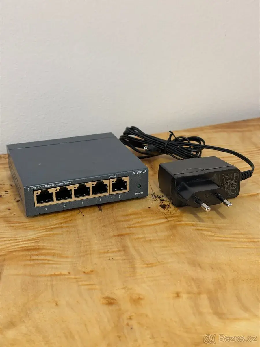 Switch TP-Link TL-SG105, 5× Gigabit, v záruce