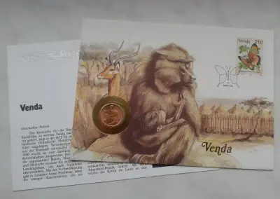 Mincovní obálka 5 Cents 1990 SOUD AFRIKA
