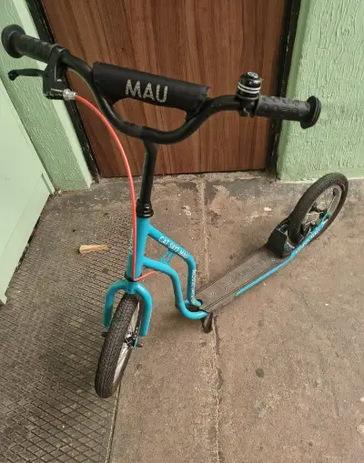 Dětská koloběžka Yedoo Mau (12"/12") – Tyrkysová